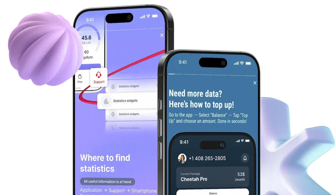 Educate about different features